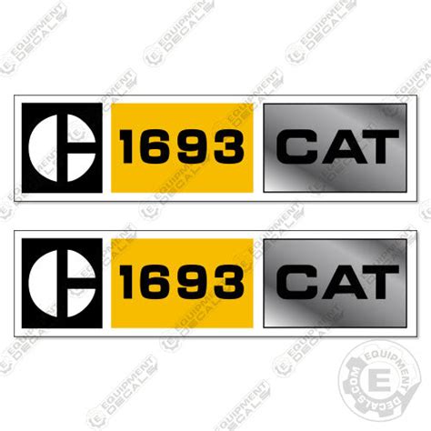 caterpillar 1693 decal kit